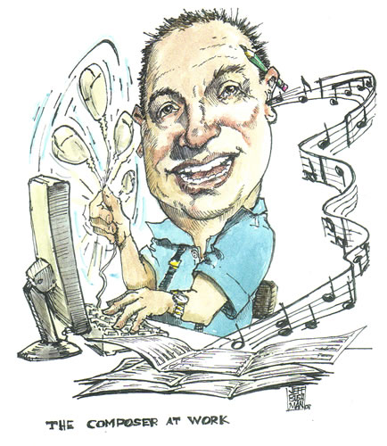 David Sargent - caricature
